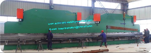 Reliable Tandem NC Press Brake Machine Hydraulic For Light Pole Production