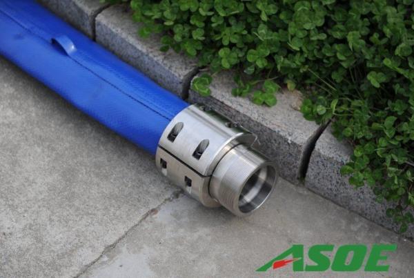 Water Well Rising TPU Dewatering Pump Hose 1 1/2×330Ft Corrosion Resistant