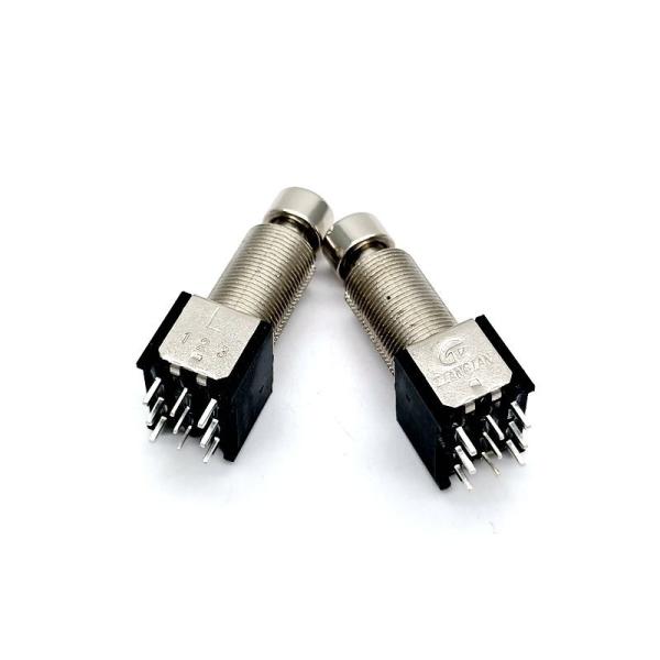 CE 17.1mm Foot  Pedal Guitar 125V AC 6A 9 Pin Footswitch