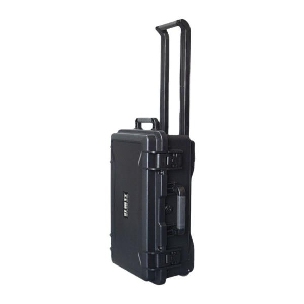 IP67 imperméable à l'eau 560x350x230mm boîtier d'outil personnalisé avec roue de traction