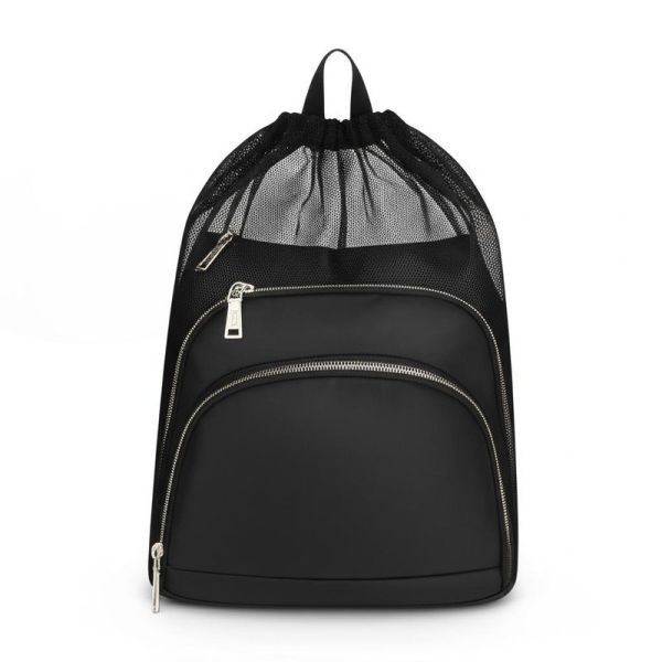 Sacs à dos en rose noir pour un emballage personnalisable et pratique