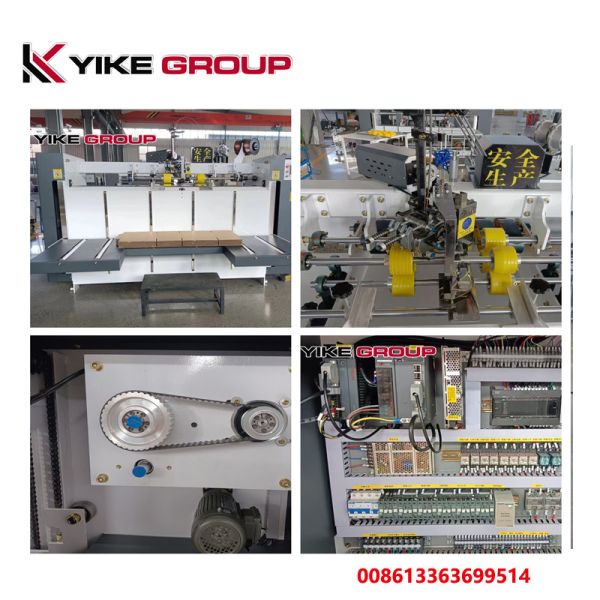 Тип машина ГРУППЫ 2000 YIKE рифленой коробки шить/коробка делая шить машину с од