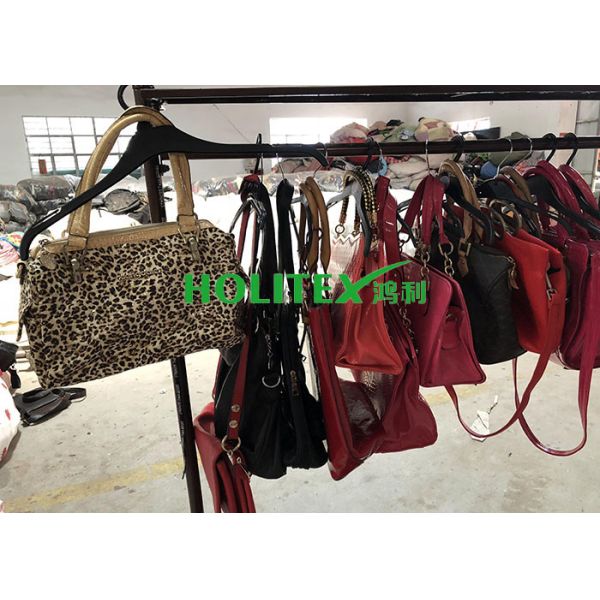 Modern Second Hand Leather Handbags / Used Women Bags For Business Daily