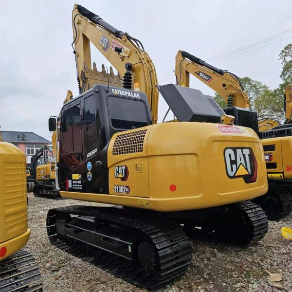 Used Hydraulic Excavator Machine Medium Sized CAT 313D2 Excavator