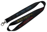 Employees Thick Woven Lanyards Entertainment Industries  Blank Polyester Lanyards