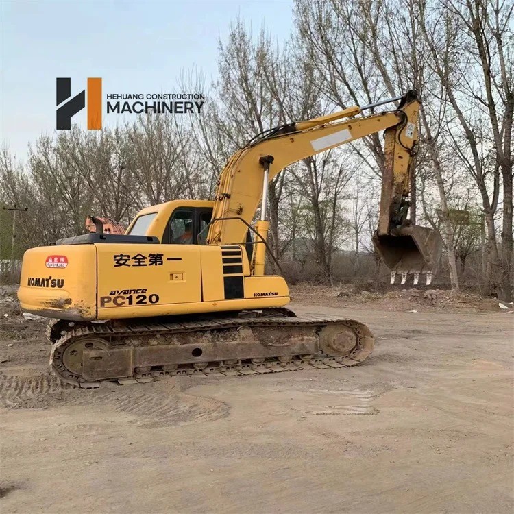 Хорошее состояние Komatsu PC120 Экскаватор подержанный Доступная цена с оригинальным двигателем