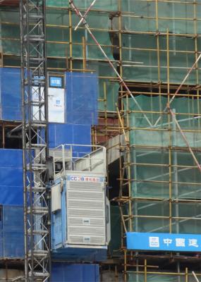 Elevador de 1 toneladas KP da cremalheira e do pinhão da carga útil - B02 para o passageiro e o material