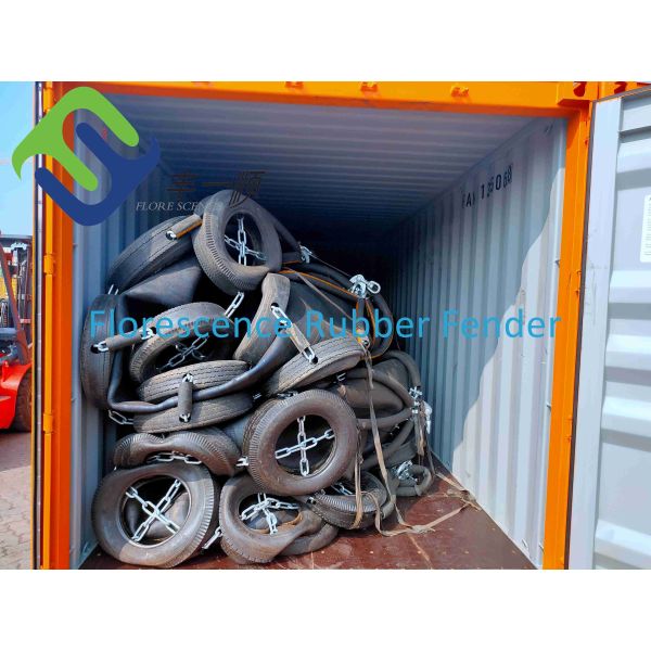 Marine Rubber Tube Pneumatic Rubber Fender Used For STS Or STD