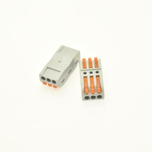 LED light Connector 3 poles LED light terminal block double row connector