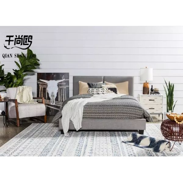 Fashion Classic Bedroom Furniture Platform Beds 183*203cm