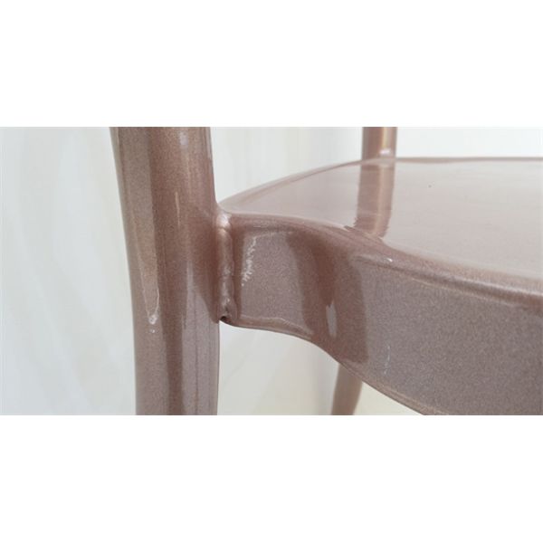 Iron Aluminum Alloy Wedding Chiavari Chair 28*2.0mm 35x2.5mm Tube Size