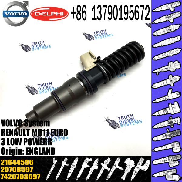Injetor de combustível diesel 20972223 21644598 BEBE4D35002 BEBE4D16003 20972223 21644598 para FH13 EURO5 2108884 21644596