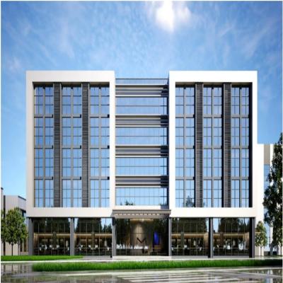 Construction de bureaux en acier à haute résistance en forme de H
