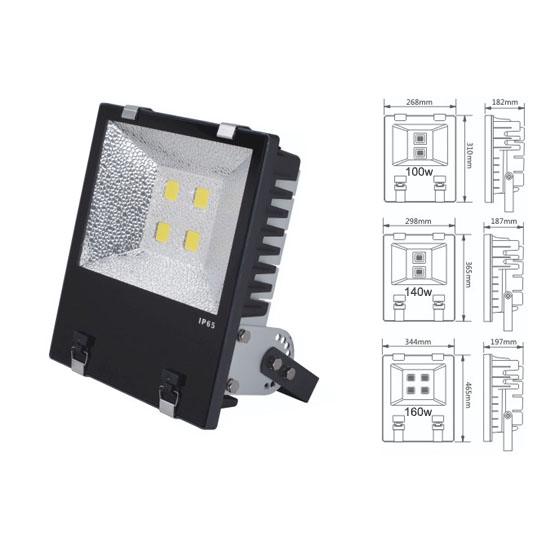 IP65 outdoor reflector holofote 140W led flood light