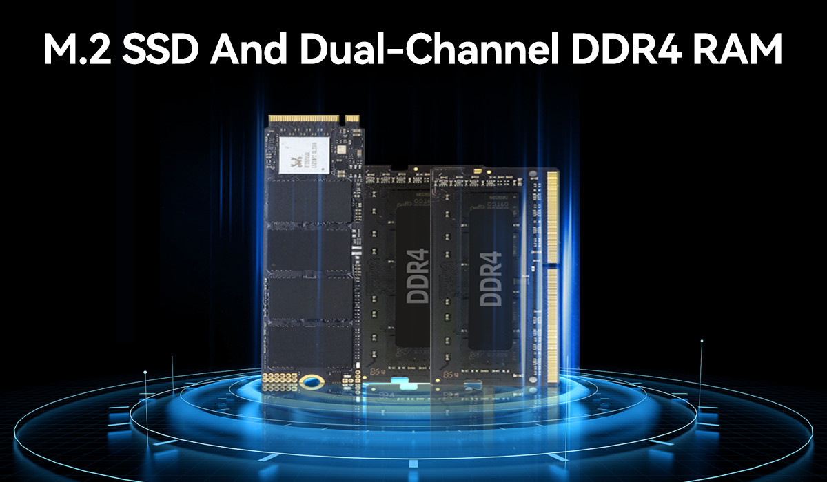 Единый локальный локальный пользовательский мини-компьютер DDR4 Mini Gaming PC для дома и офиса
