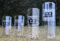 Escudo antimotim de policarbonato PC escudo transparente antiesfaqueamento equipamento de segurança