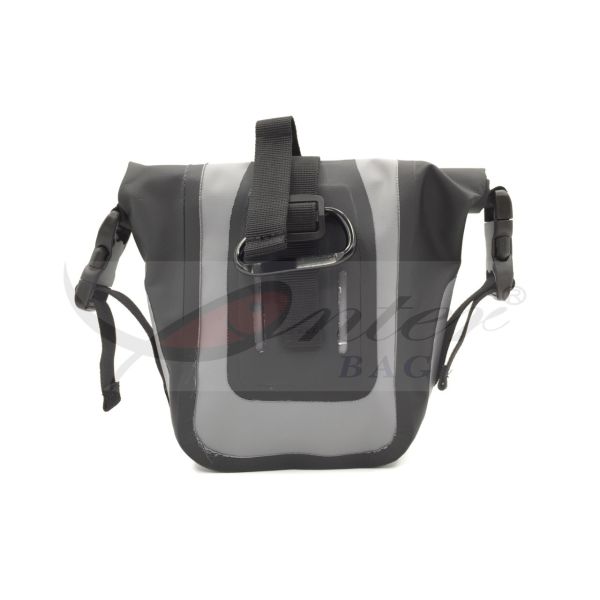 Small 1.5L Grey 500D PVC Outdoor Dry Bag Water Sports Dry Bags For Rafting