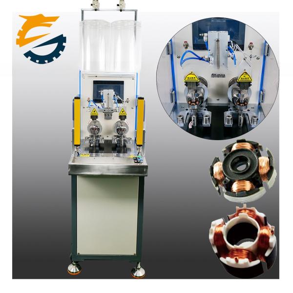 W201H Two-station Fine Wire Winding Machine with Cut off Wire Cutting Capability