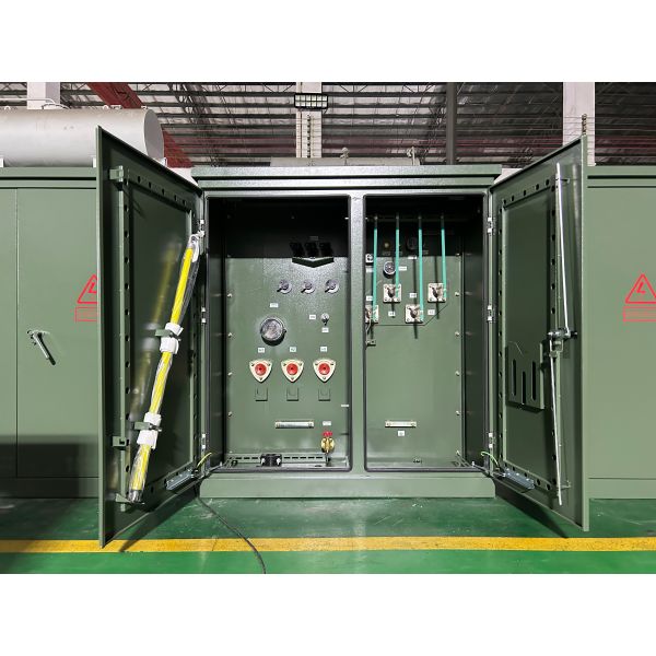 300Kva Three Phase Pad Mounted Transformer Oil Immersed Distribution 12870V To 208V ANSI IEEE Standards