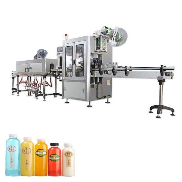 PET mineral water bottle labeling machine pure water shrink sleeve labeling machine