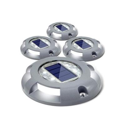 Luzes à terra postas solares do diodo emissor de luz da prova do tempo, nas luzes à terra da plataforma para a escada do passeio