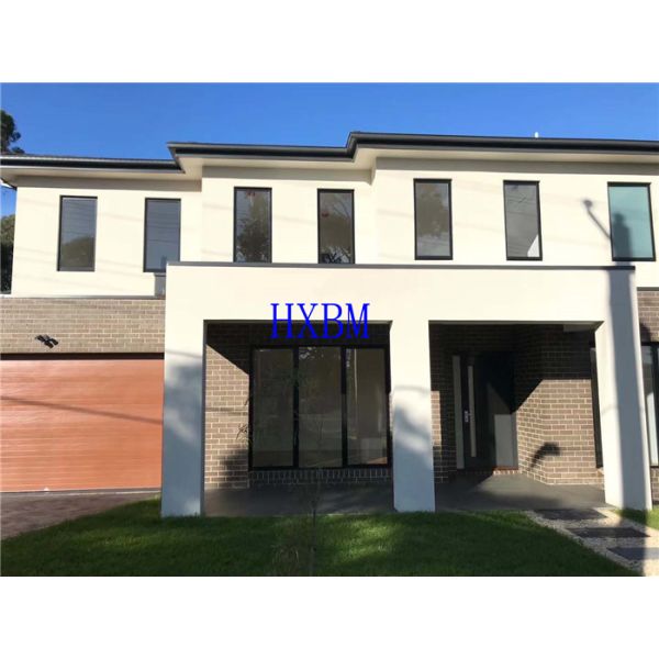 Цвет PVDF черный прокатал стеклянный перерыв Windows алюминиевого окна термальный звукоизоляционный