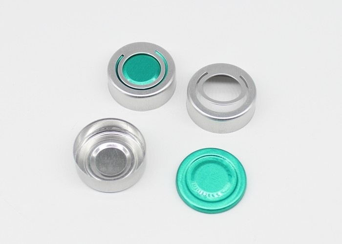 20mm цвет подгонял 2 части гофрируют алюминиевую крышку крышки с Кольц-тягой