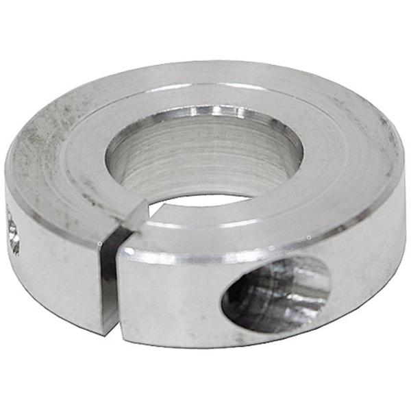 Colar de travamento de alumínio do eixo de travamento do Passivation com parafuso de fixação