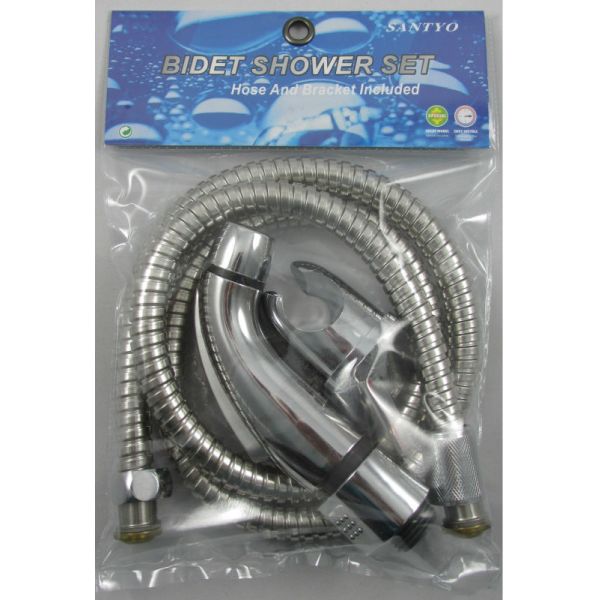 Multi Color Jet Spray Toilet , 0 - 60℃ Working Temperature Hand Held Toilet Sprayer