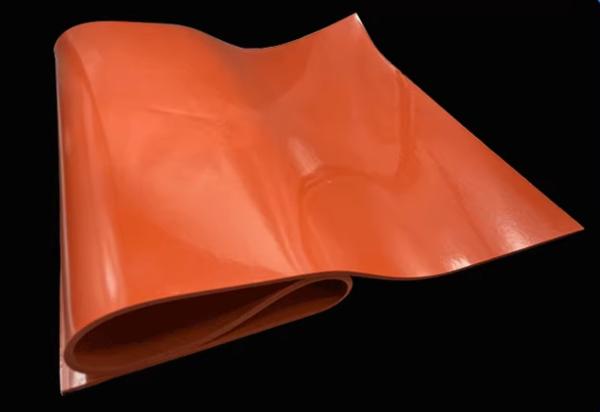 Surface lisse en caoutchouc d'éponge de silicone, en caoutchouc en mousse de silicone, en caoutchouc de silicone