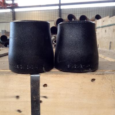 Encaixes do redutor da tubulação do preto do redutor A234 do aço carbono de Sch80 WPB