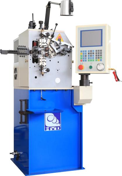 Ressort automatique de pot tournant de compression lovant formant la machine avec la commande numérique par ordinateur de contrôle