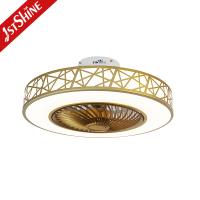 6 Velocidade 20 polegadas defletor de vento atenuante LED ventilador de teto