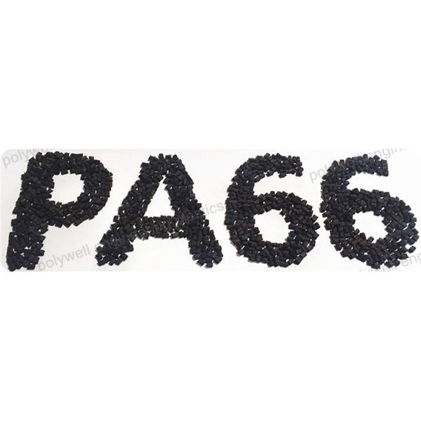 Полиамидное стеклянное волокно из нейлона, усиленное прочностью PA66 черный цвет, экологически чистый