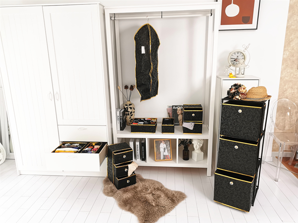 Организатор ящика 6 клеток складной для носков и нижнего белья