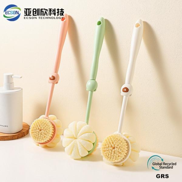 Plastic Long Hand Bath Brush Cooler Mould With Advanced Cooling Design