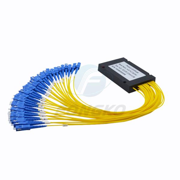 divisor multimodo 1260Nm da fibra ótica da gaveta de 1x8 Sc/Upc a 1650Nm
