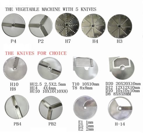 Electric Food Preparation Equipments MultiFounction Vegetable Cutter Machine