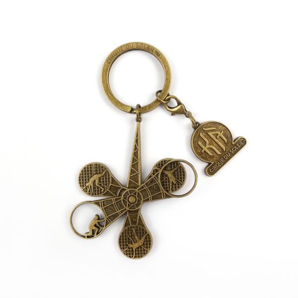 Chaîne à clefs en cuivre antique sur mesure Souvenir unique pour les amateurs