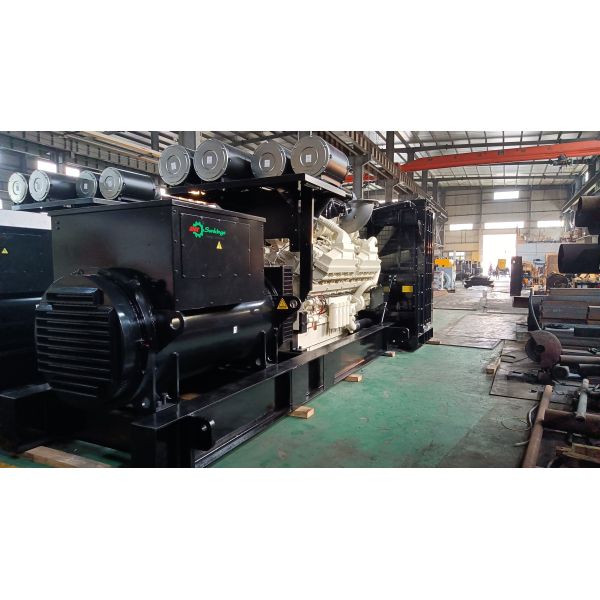 цикл генераторов 4 1600kw 11kv трехфазный дизельный в линии 16 цилиндре
