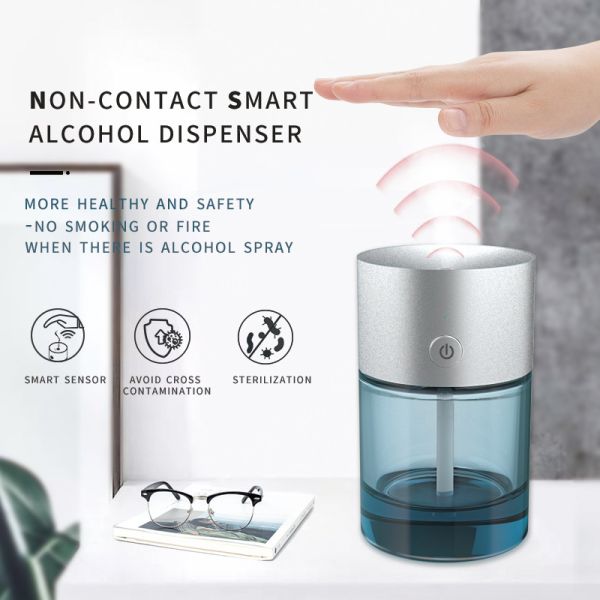 Scenta Mini Portable Auto Alcohol Spray Touchless Hand Sanitizer Dispenser Rechargeable