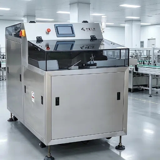 BPL-200 Automatic Bottle Unscrambler Machine with 200 bottles/min Capacity, SUS304 Stainless Steel and PLC Touch Screen Control