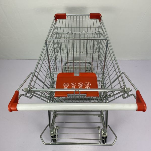 Немецкая цепная вагонетка 125L корзины гастронома со шкафом шасси и пива