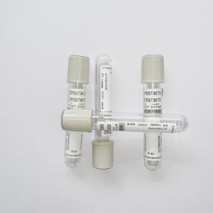Heparin Grey Top Tube For Glucose Blood Sugar Tolerance Erythrocyte Electrophore