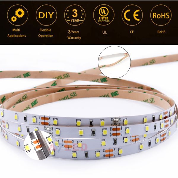 Наружные световые ленты гибкий свет 5M на рулон 60LED водонепроницаемый