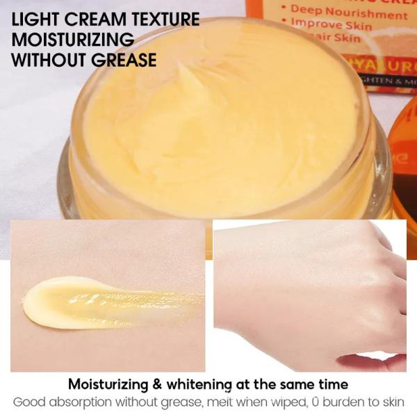 Creme para o rosto Branqueador hidratante Antienvelhecimento Acne Vitamina C Creme de remoção de manchas negras