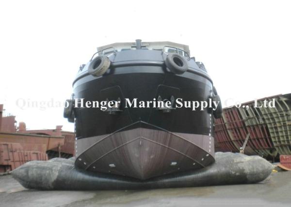Marine Rubber Airbag inflável preta de melhoramento e de lançamento anca