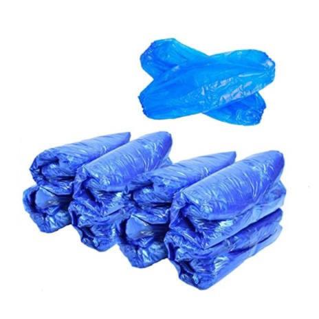 Wholesale Polyethylene Disposable Arm Sleeve Cover 18 Plastic Blue Disposable Arm Sleeves For Cooking And Tattoo