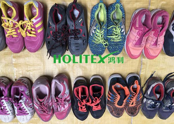 Comfortable Second Hand Ladies Sports Shoes / Used Sports Shoes For Southeast Asia
