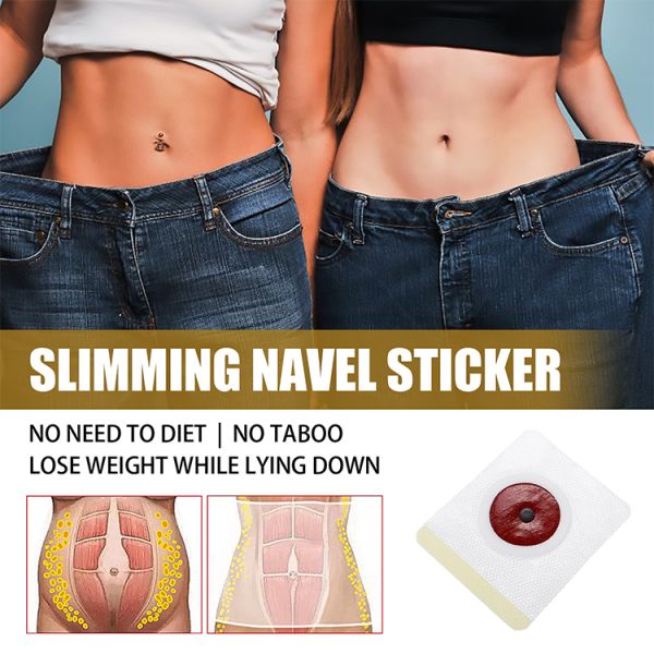 10 Pieces Disposable Slimming Magnetic Belly Slimming Navel Slim Patch Original